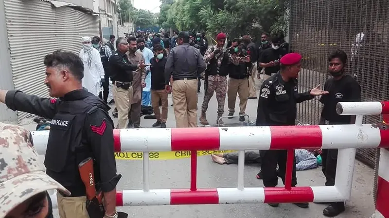Militant Attack on Pakistan Stock Exchange