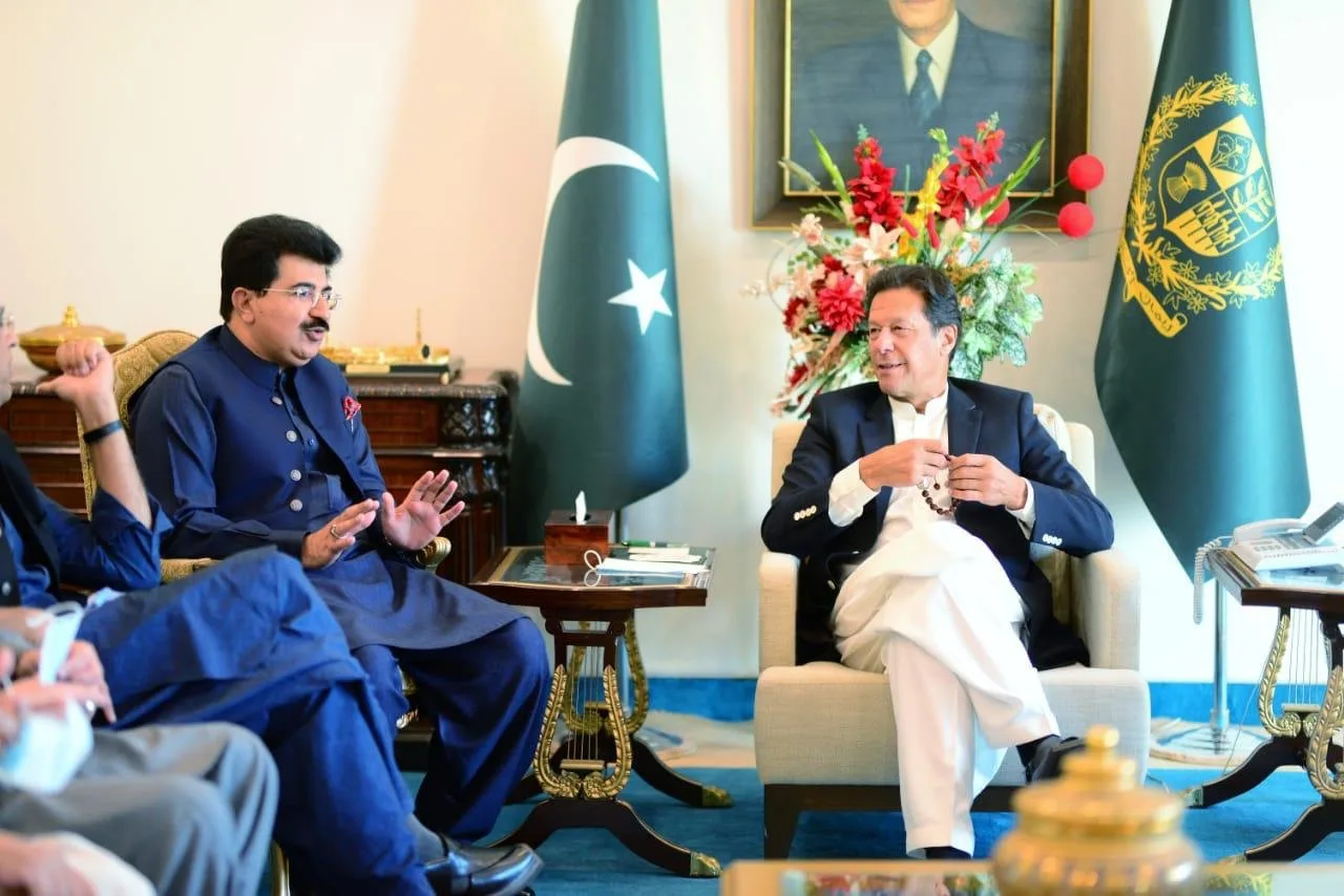 Sadiq Sanjrani re-elected as Senate Chairman