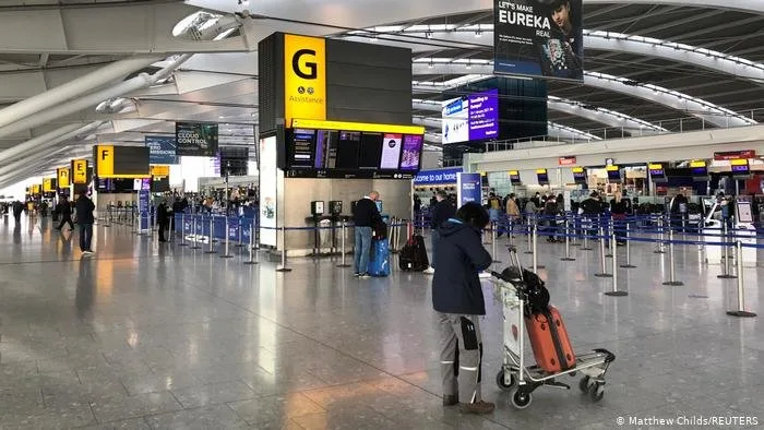 Britain's travel ban