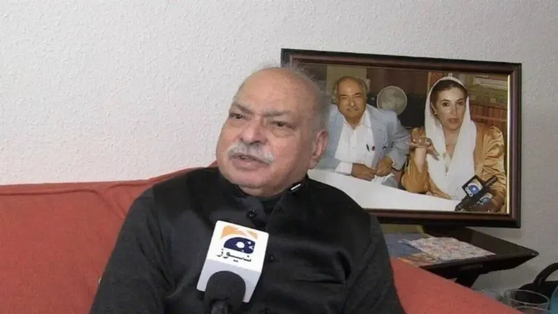 PPP leader Wajid Shamsul Hasan