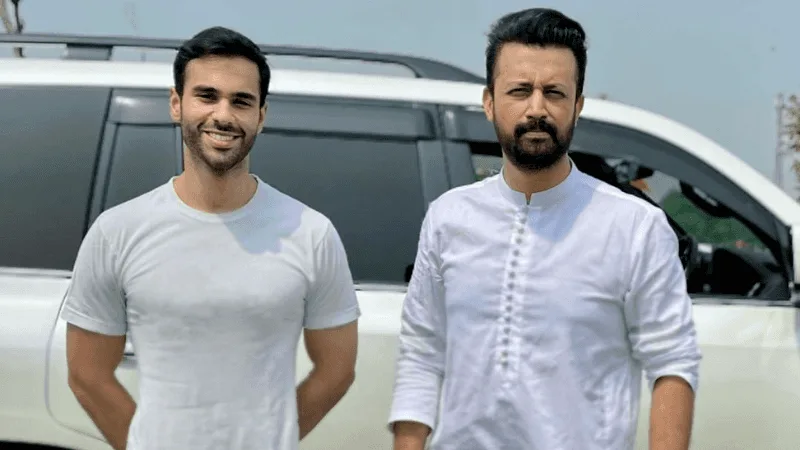 Atif Aslam and Ameer Gillani