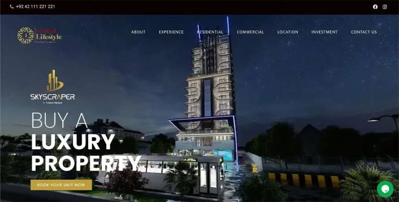 First Animated Website of Pakistan by Digital Otters