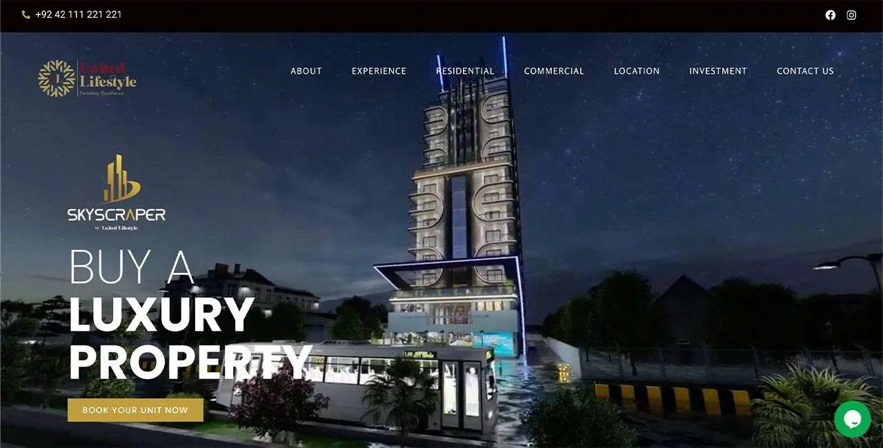 First Animated Website of Pakistan by Digital Otters