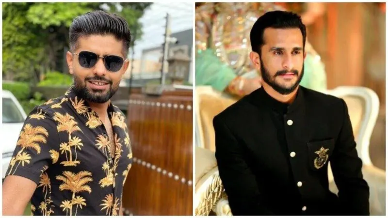 Pakistan Cricket Captain Babar Ali & Hassan Ali
