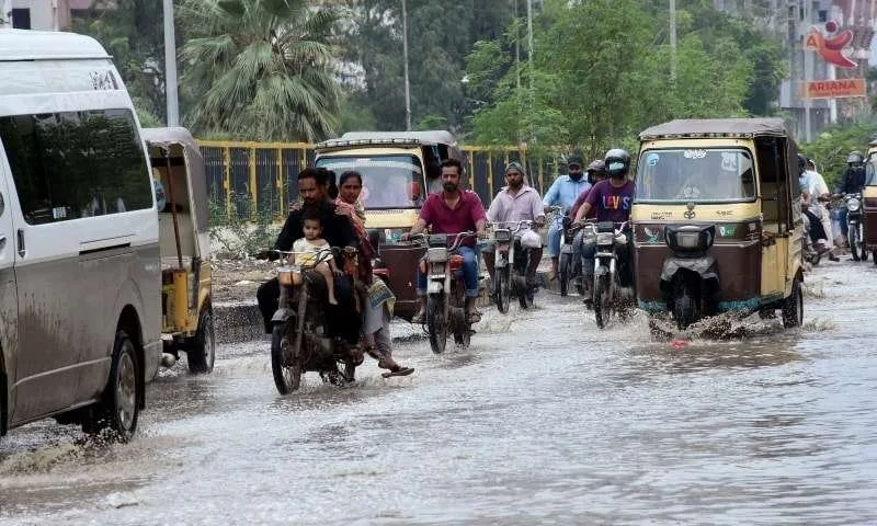 Rain in Karachi