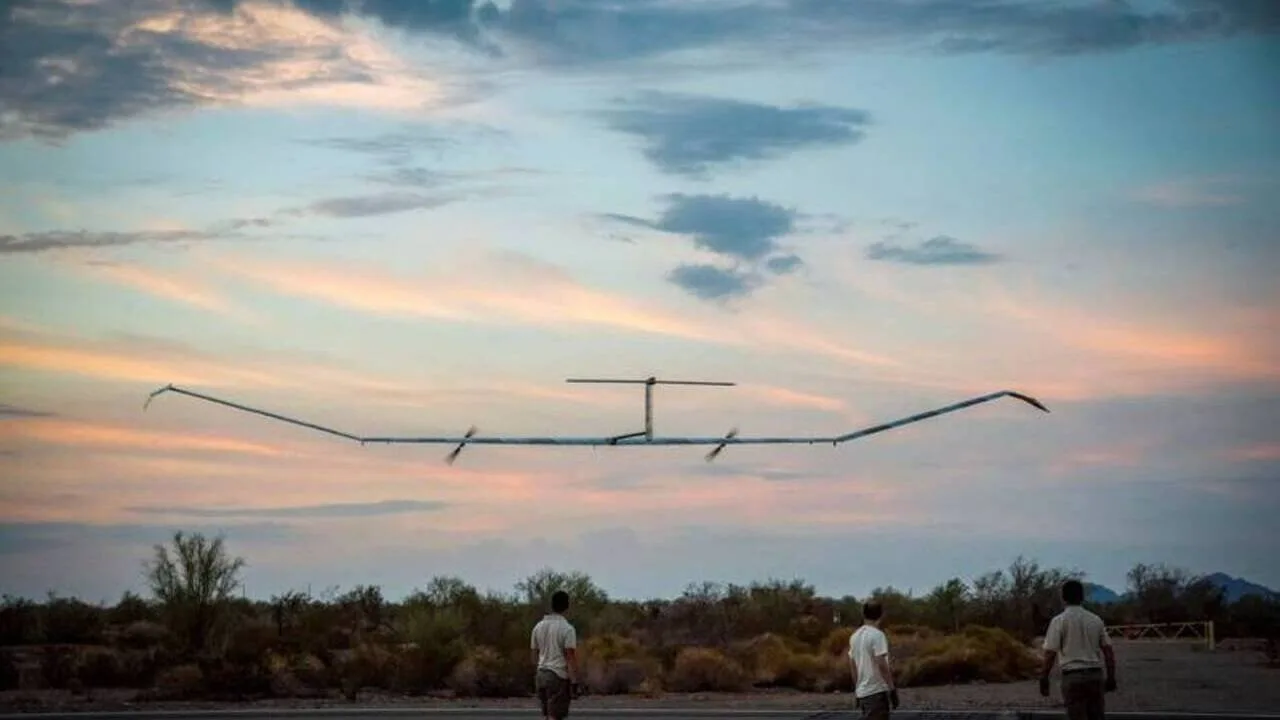 Airbus Solar Powered Drone fly for 18 days Straight
