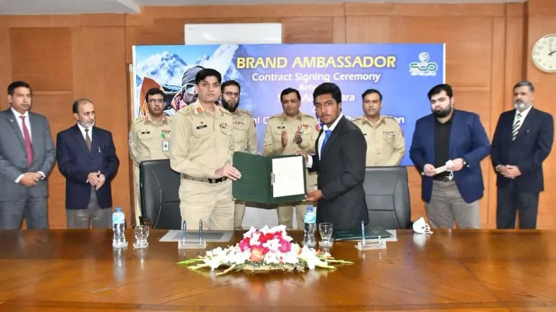 Sajid Ali Sadpara Becomes Brand Ambassador of SCO