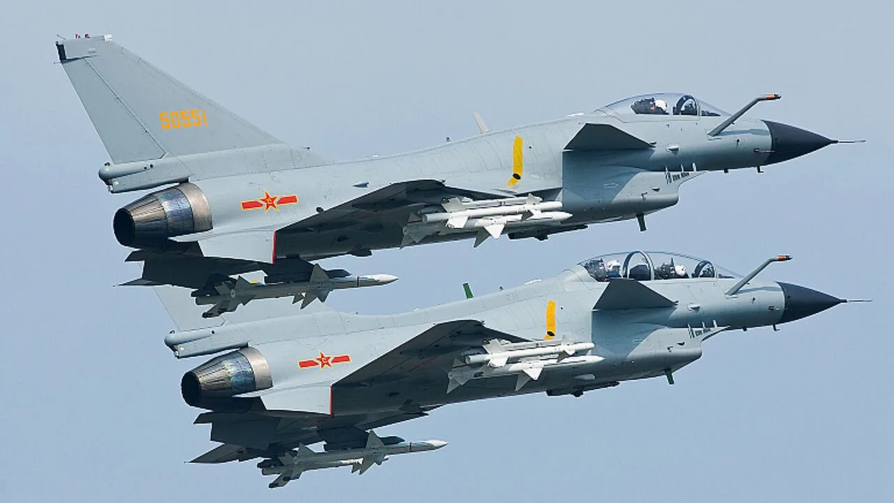 Chinese J-10 fighter jets