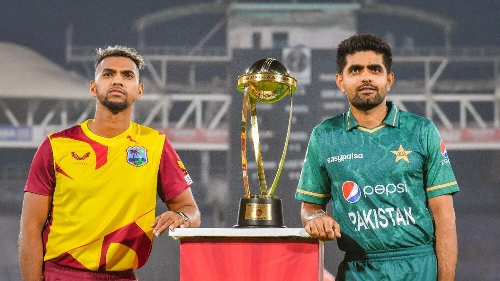 1st T20I: West Indies win toss, decide to bowl first against Pakistan in Karachi