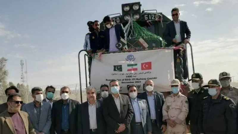 ITI freight train leaves for Iran