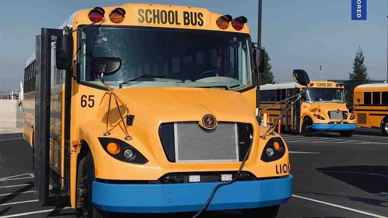 Electric school buses