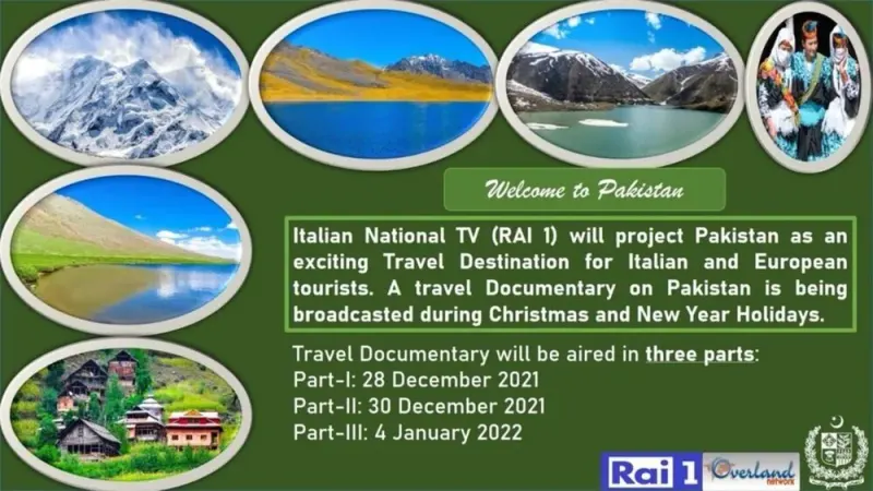 Italian nation tv made travel documentary on Pakistan