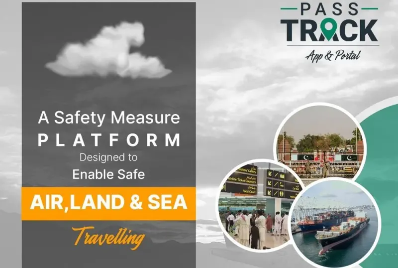 Govt Pass Track App designed for Save Int'l Travel