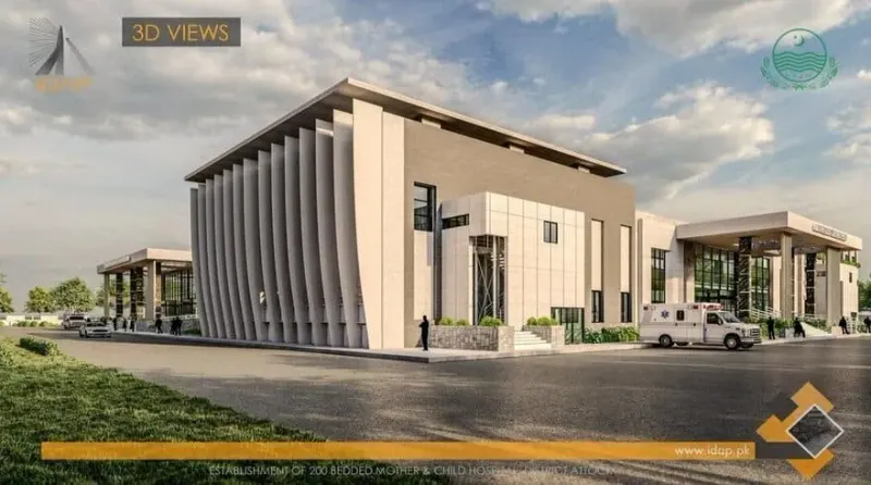 200-bed mother & child hospital under construction for Rs5.3b in Attock