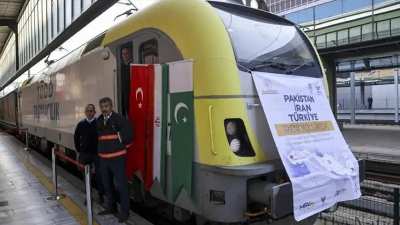 Pakistan-Iran-Turkiye cargo train reaches Ankara, restarting route after 10 years