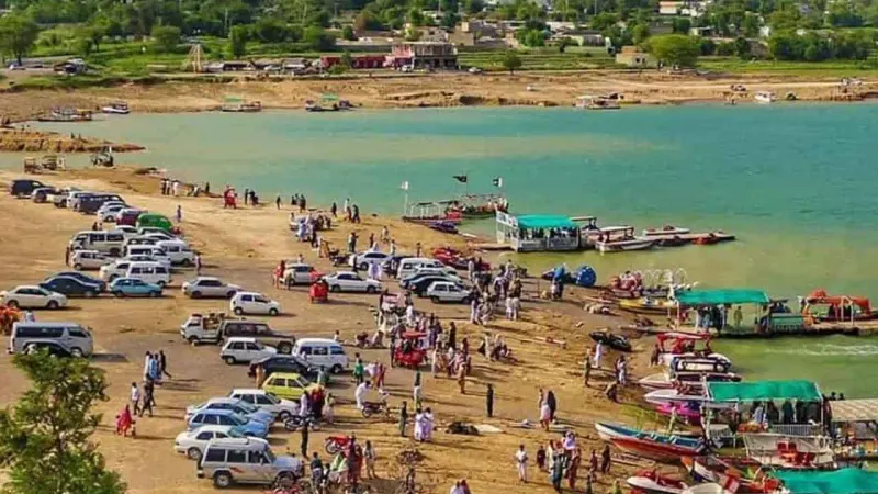 Annual de-silting of Khanpur Dam commences