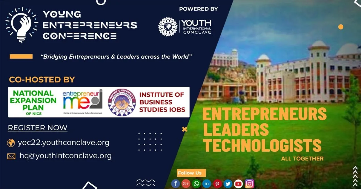 To promote Entrepreneurship in the Youth community Youth International Conclave - YIC Launched a New Program called Young Entrepreneurs Conference YEC