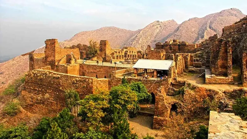 Buddhists Monks, nuns of Malaysia, Indonesia, china overwhelmed by Takht Bhai world heritage site