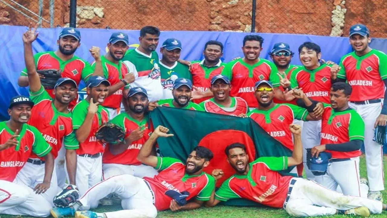 Bangladesh baseball team confirms participation in South Asian Games in Pakistan