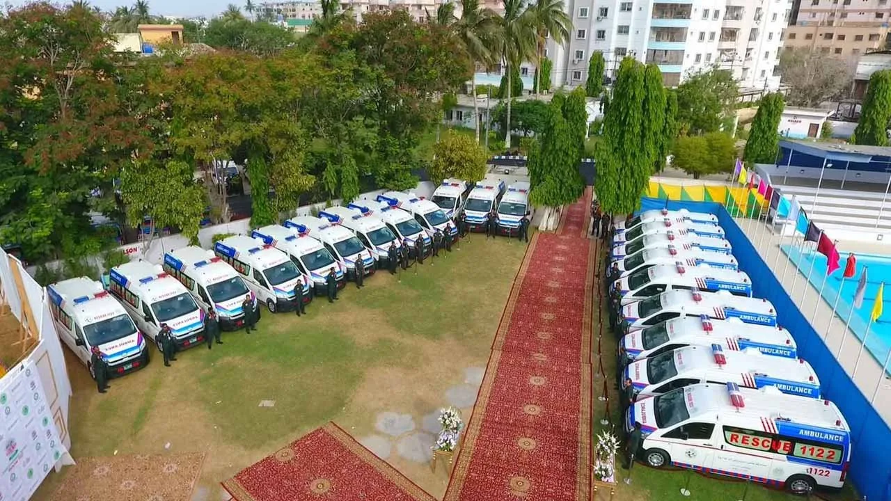 CM Sindh initiates Rescue 1122 service in Karachi