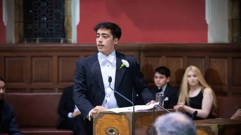 APS massacre survivor take charge as Oxford Union president
