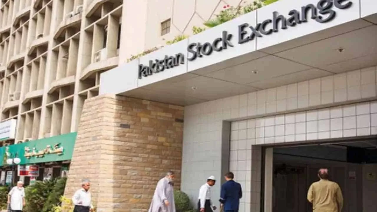 The KSE-100 index fell over 1,000 points in intra-day Trading