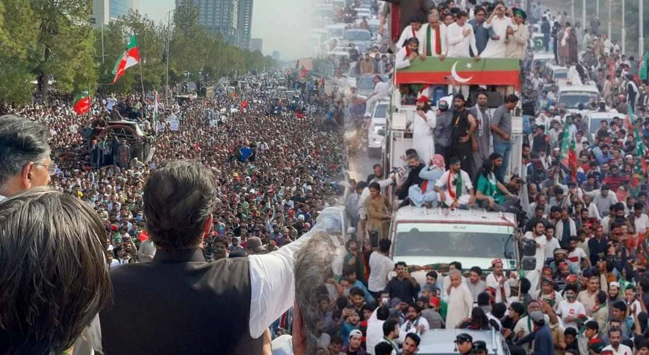 imran khan protest
