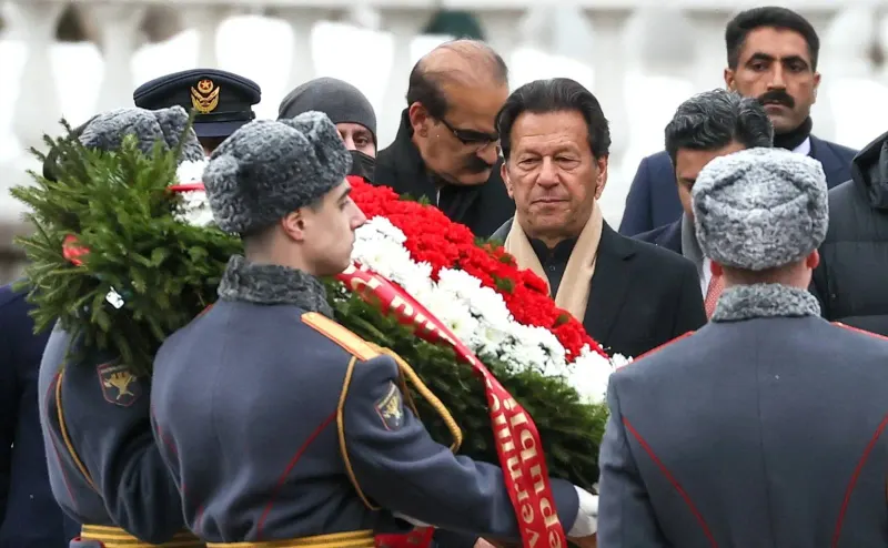 imran khan - russia