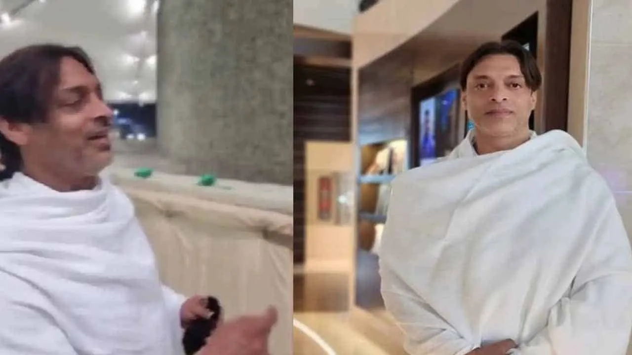 Shoaib Akhtar stones the devil 'at 100 mph', video goes viral