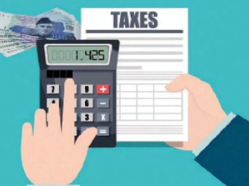 Tax receipts rise at the less required rate