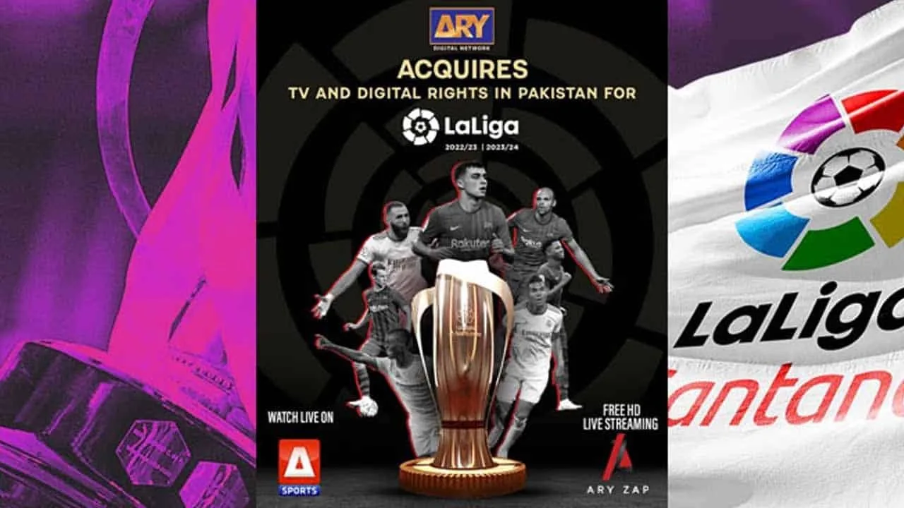 ARY Digital Network acquires TV and digital rights for la liga