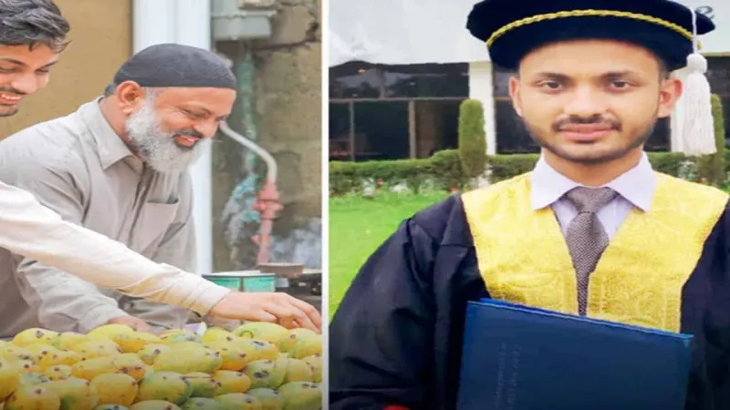 Asad Raza Fruit-seller’s son, Graduates from GIK