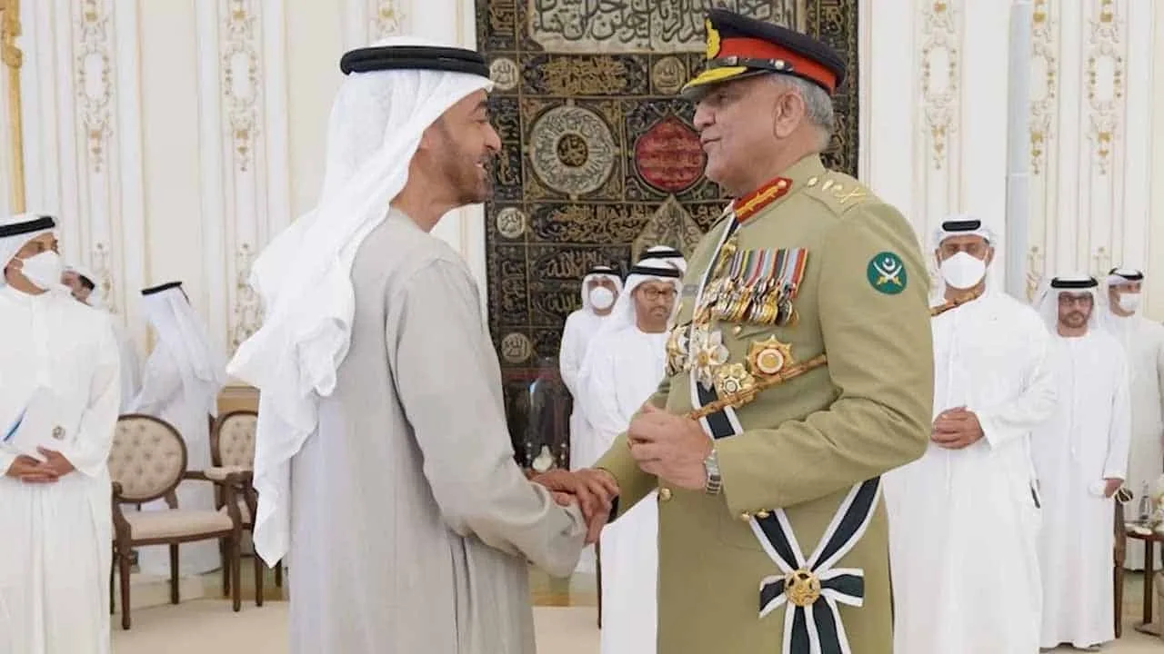 COAS General Bajwa receives UAE's highest Honour