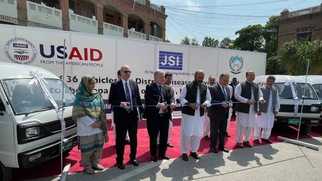 USA donates 36 vehicles to improve health services