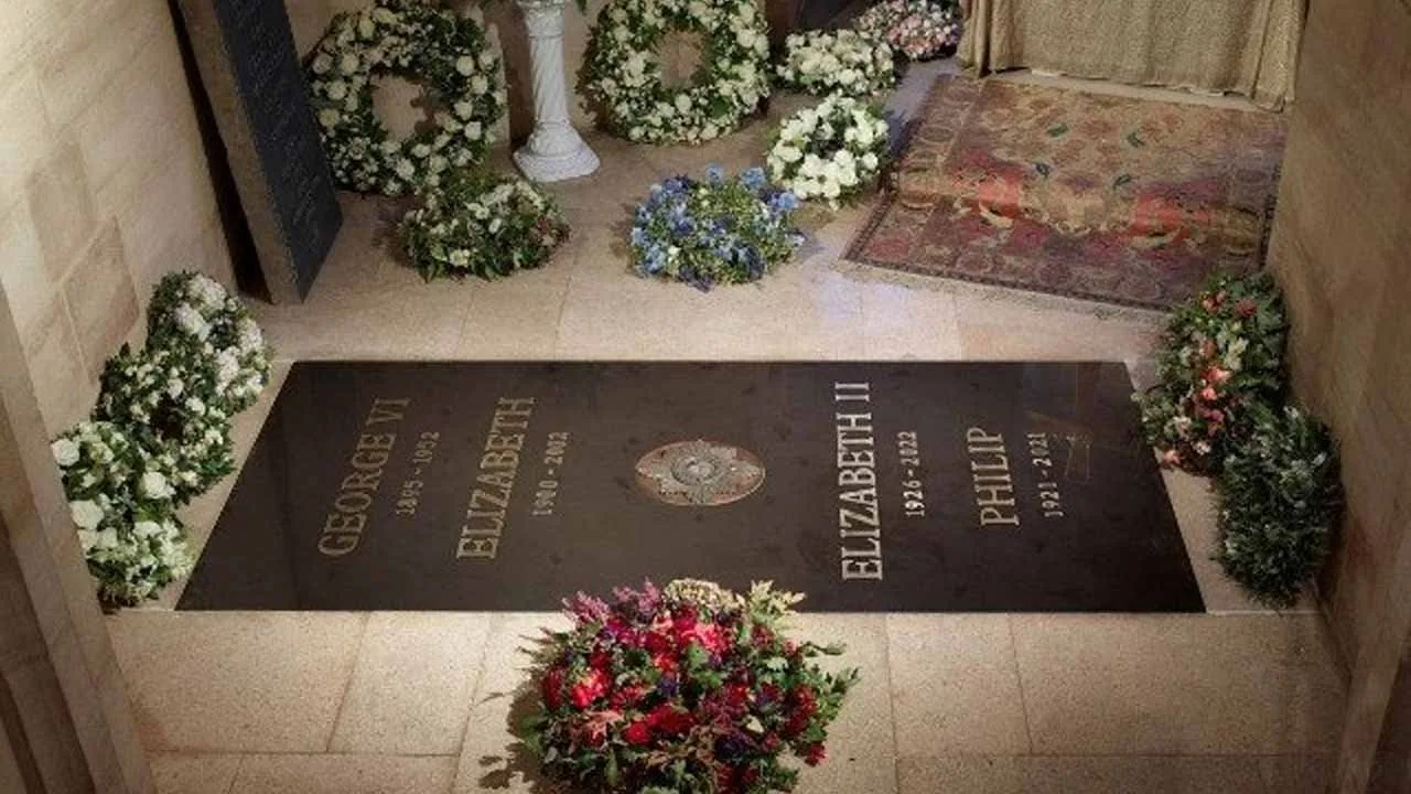 Buckingham Palace issues photo of Queen Elizabeth's final resting place