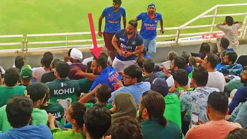 Police Complaint Against Man for Wearing Pakistan Jersey During India-Pak Cricket Match