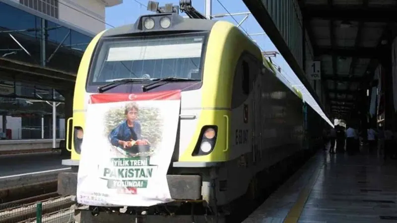 Türkiye’s 2nd 'Kindness Train' sets off with aid for Flood-ravaged Pakistan