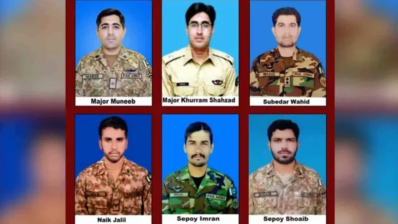 Two Pakistan Army majors among six martyred in Balochistan helicopter crash