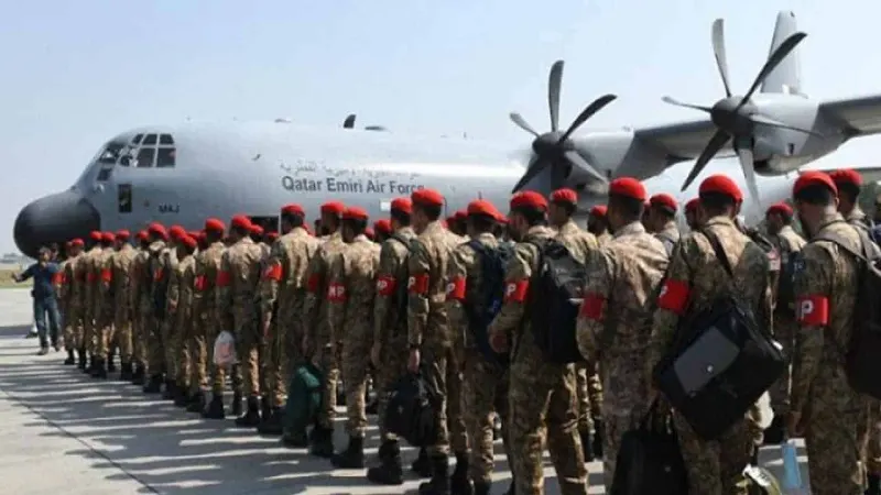FIFA WC22: Pak Army troops leave for Qatar to provide security for the mega event