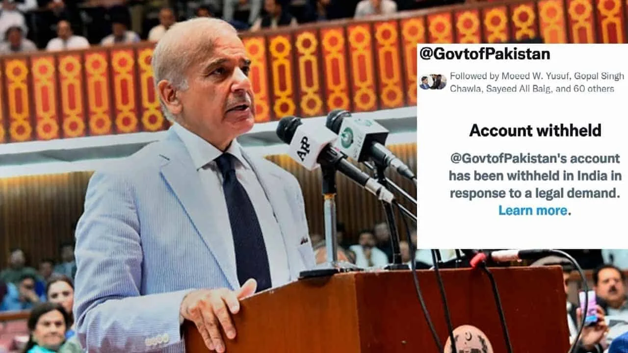 Twitter Account of Government of Pakistan withheld in India