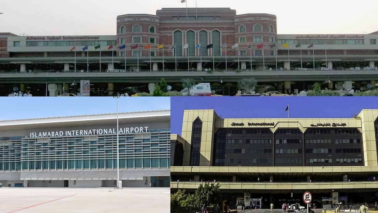 Govt chalks out outsourcing plan for Islamabad, Karachi, and Lahore Airports