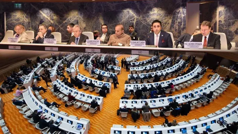 PM Shehbaz urges for the international community's support in 'rebuilding' the country after devastating floods