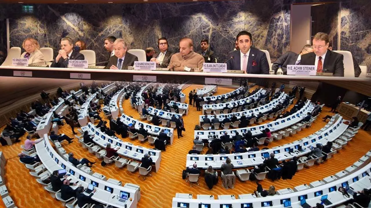 PM Shehbaz urges for the international community's support in 'rebuilding' the country after devastating floods