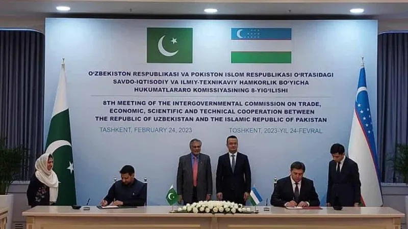 Pakistan, Uzbekistan sign $1 billion trade deal