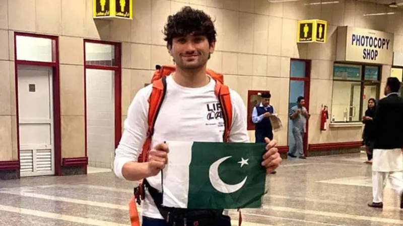 Climber Shehroze Kashif embarks on a mission to set new world record