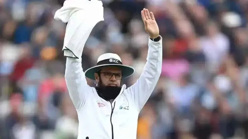 Ahsan Raza joins the ICC Elite Panel of Umpires & Aleem Dar steps down