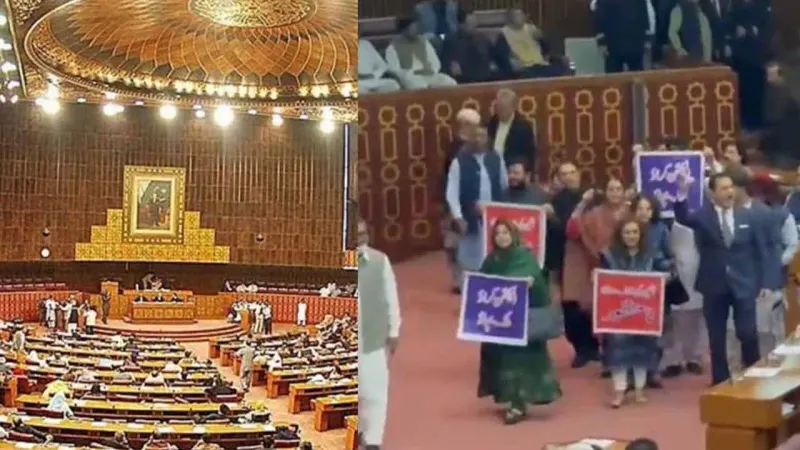 PTI finally returns to Parliament to mark protest against delay in elections
