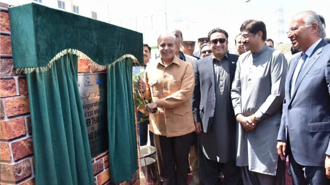 PM Shehbaz inaugurates 1650MW coal-fired electricity generation projects in Thar