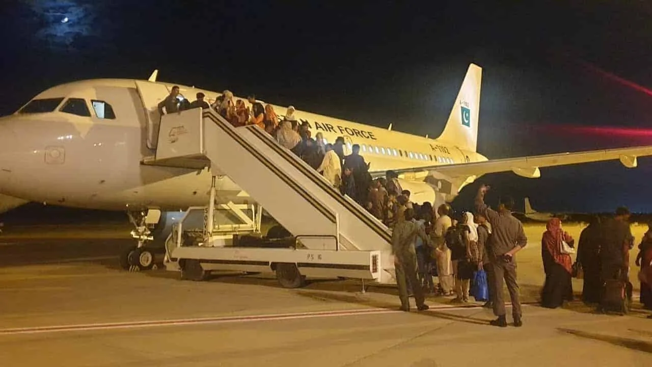 Safe Arrival: 149 Evacuated Pakistanis from Sudan Land in Karachi