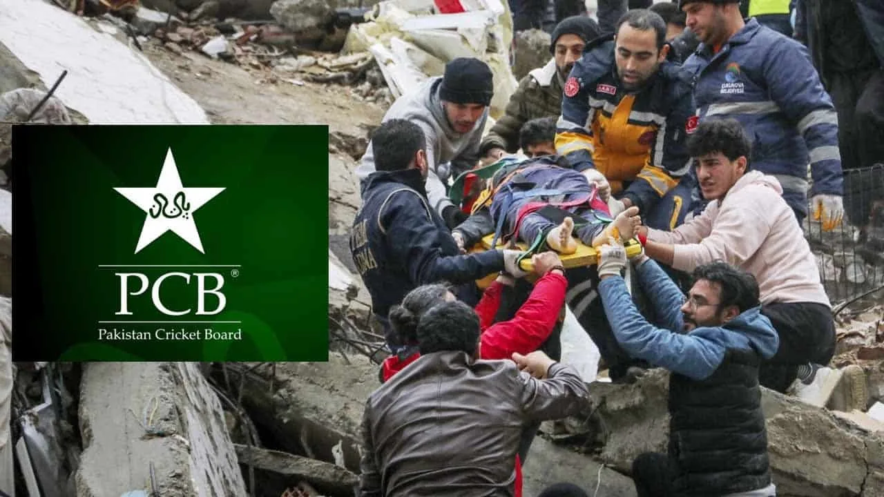 PCB Shows Support for Earthquake Victims in Turkey and Syria Through Donation of Pak-NZ T20I Gate Money